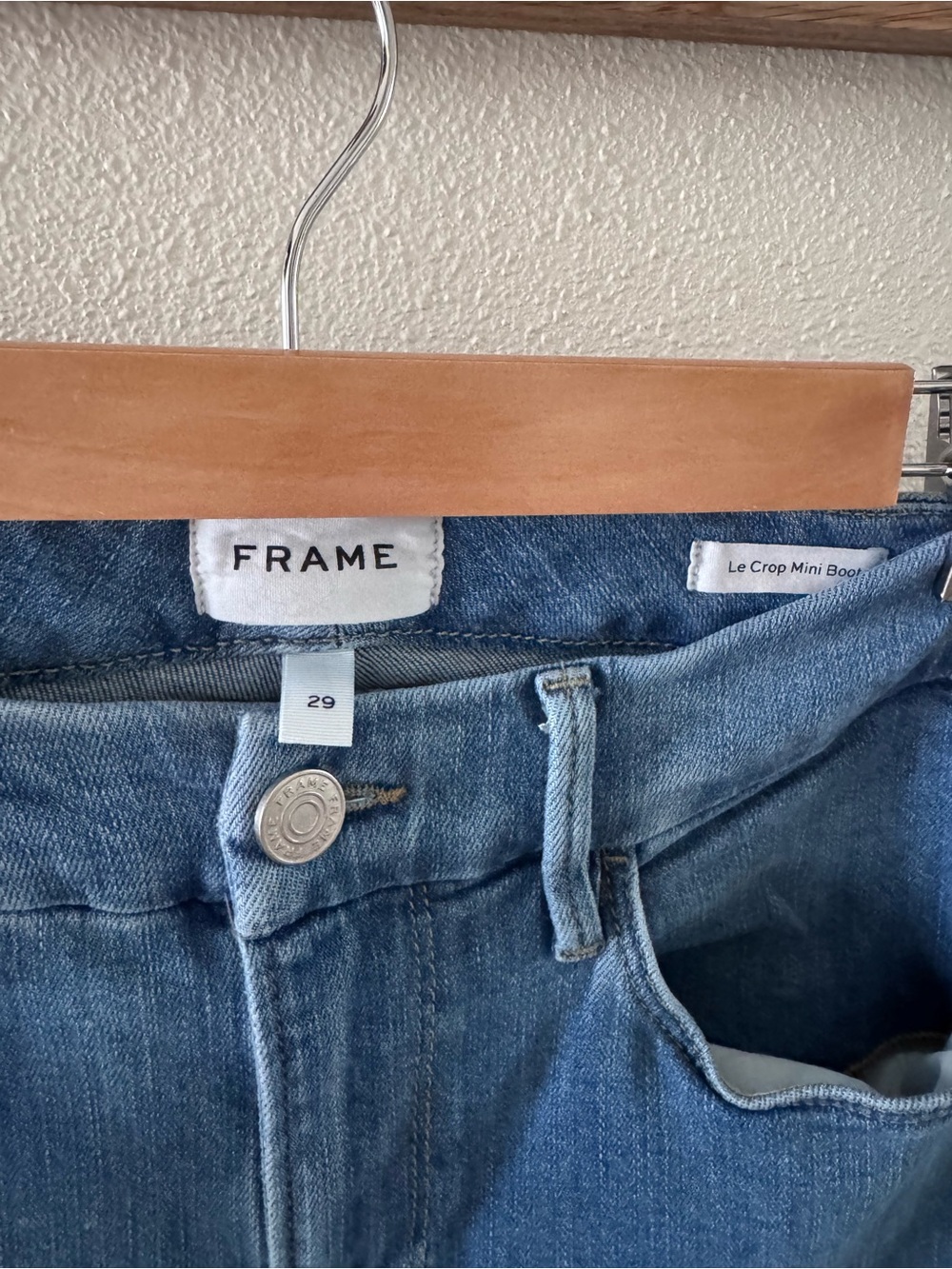 FRAME Denim Le Crop Mini Bootcut Size 29